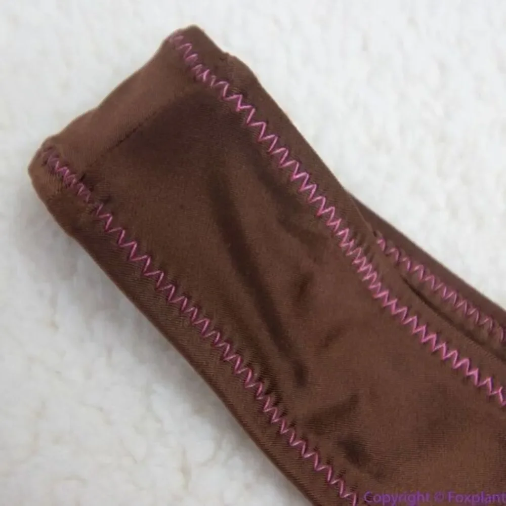 NEW Frankie's‎ Bikinis Katarina Satin Cheeky Bikini Bottom, L